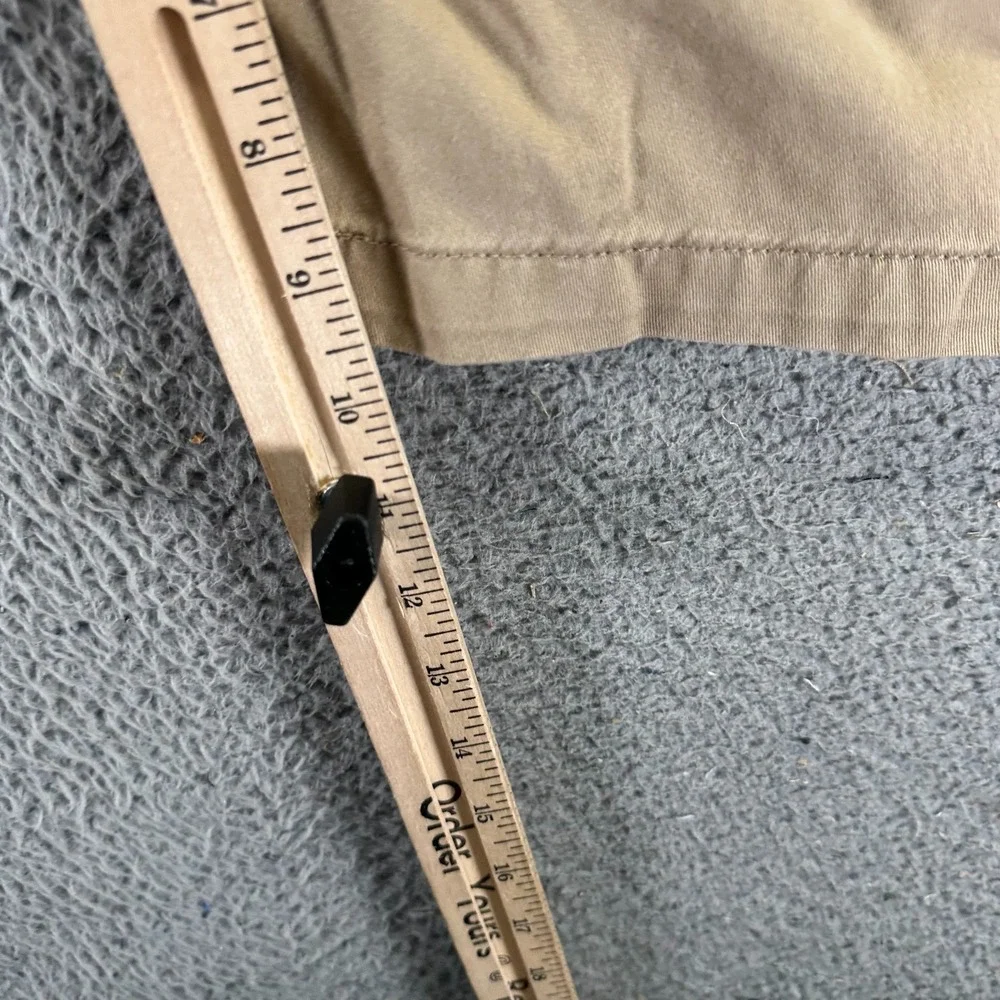 Levi Strauss Shorts Mens 38 Beige Cotton Cargo Utility Workwear Travel Summer
